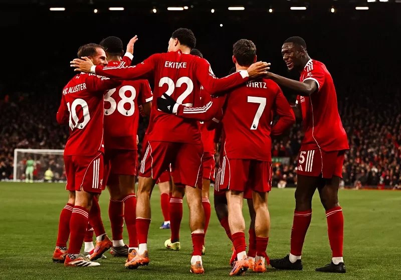 Thành tích Fulham vs Liverpool chênh lệch khá lớn